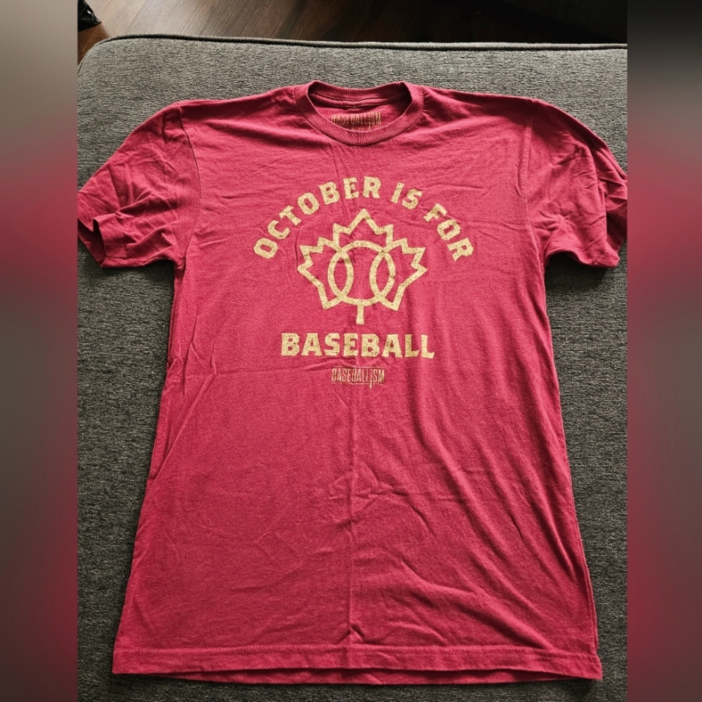 Men's Baseballism tshirt, super soft!!